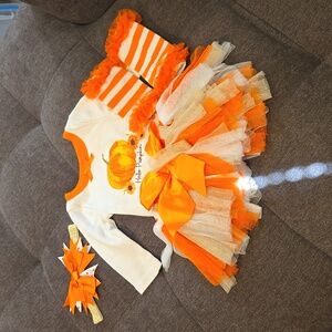 Hello Pumpkin Tutu Set